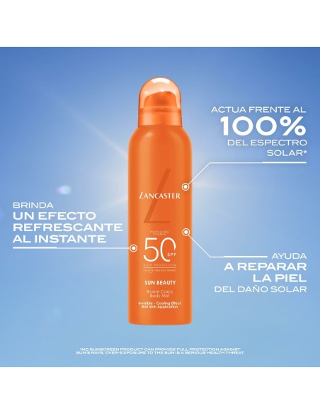 Protecteur Solaire Lancaster Beauty Spf 50 200 ml