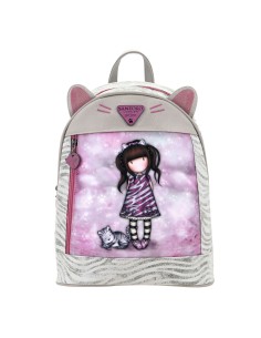 Sac à dos enfant Gorjuss Ruby Wild Gris 25,5 x 31 x 10 cm