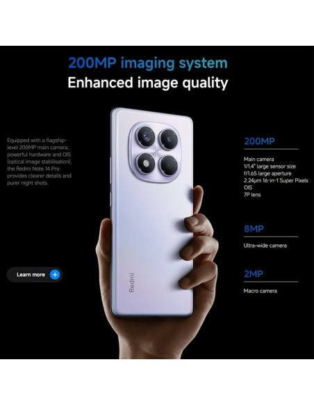 Smartphone Xiaomi NOTE14P 12-512 BK Octa Core 12 GB RAM 512 GB Noir 6,67"