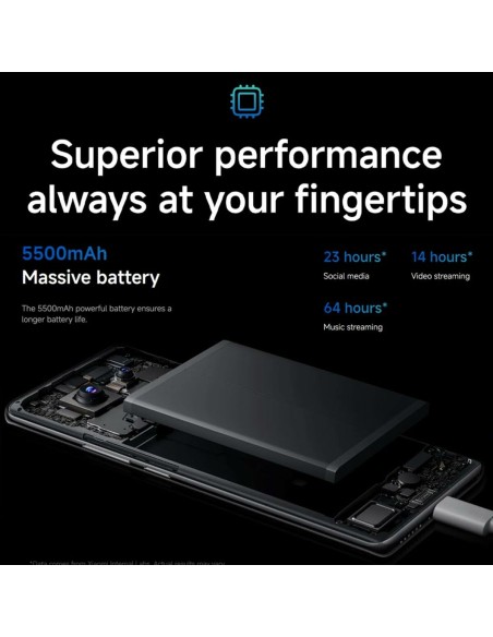 Smartphone Xiaomi NOTE14P 12-512 BK Octa Core 12 GB RAM 512 GB Noir 6,67"