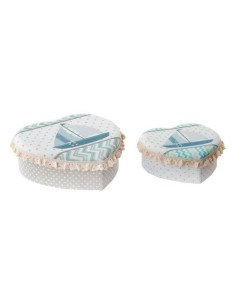 Boîte à bijoux DKD Home Decor 8424001396207 Acrylique Carton 19 x 10 x 7 cm (2 Unités)