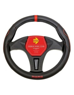 Housse pour volant MOMO SWC014BR Noir Polyuréthane Universel