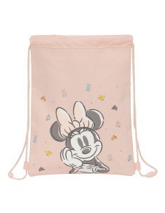 Sac à dos serré par des ficelles Minnie Mouse Baby 26 x 34 x 1 cm