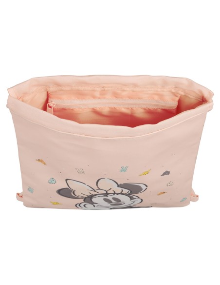 Sac à dos serré par des ficelles Minnie Mouse Baby 26 x 34 x 1 cm