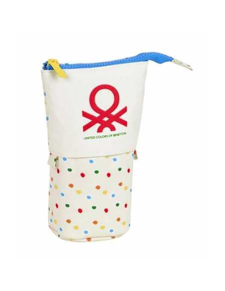 Fourre-tout Benetton Topitos Blanc Naturel 19 x 6 cm