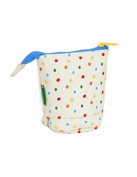 Fourre-tout Benetton Topitos Blanc Naturel 19 x 6 cm