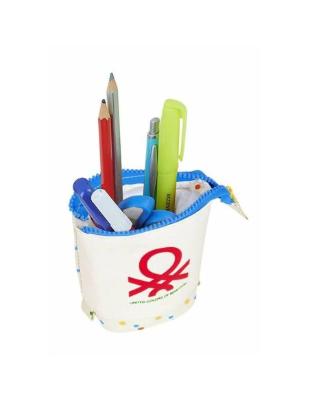 Fourre-tout Benetton Topitos Blanc Naturel 19 x 6 cm