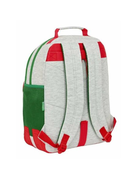 Cartable Benetton Pop Gris 32 x 42 x 15 cm