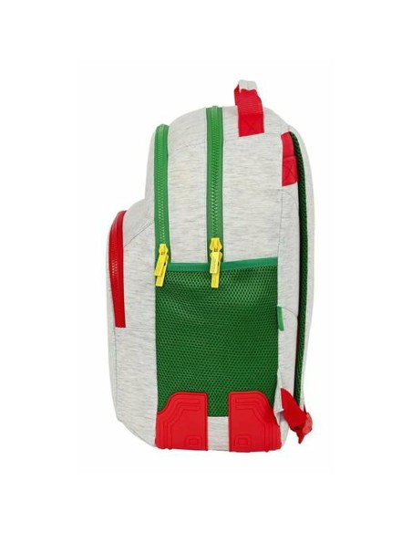 Cartable Benetton Pop Gris 32 x 42 x 15 cm