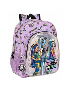 Cartable Monster High Best boos Lila 32 x 38 x 12 cm