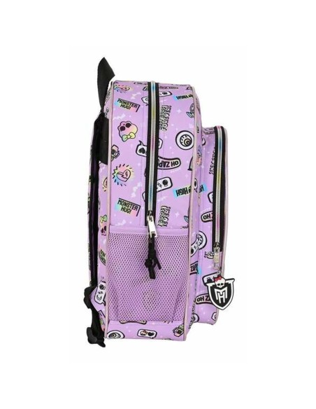 Cartable Monster High Best boos Lila 32 x 38 x 12 cm