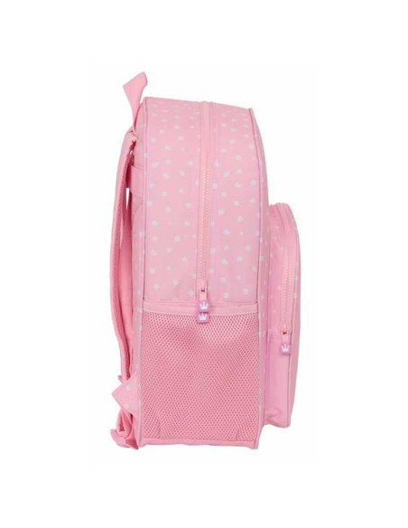 Cartable Glowlab Kids Sweet Home Rose 33 x 42 x 14 cm