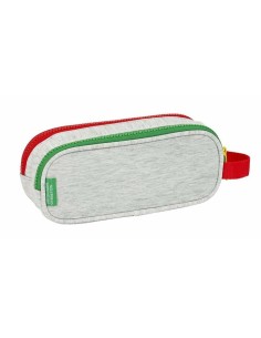 Trousse Fourre-Tout Double Benetton Pop Gris 21 x 8 x 6 cm 2