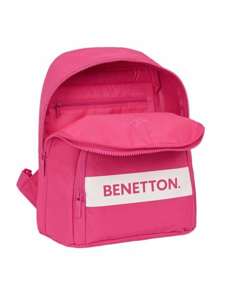 Sac à dos Casual Benetton Raspberry Fuchsia 25 x 30 x 13 cm