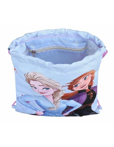 Sac à dos serré par des ficelles Frozen Believe Lila 26 x 34 x 1 cm