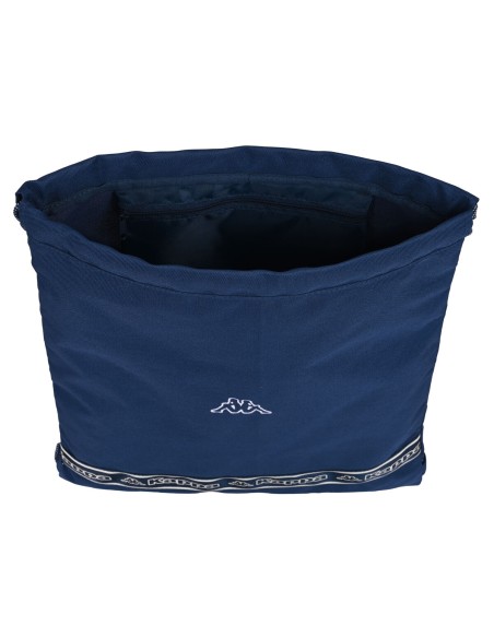 Sac à dos serré par des ficelles Safta Navy Blue marine 35 x 40 x 1 cm