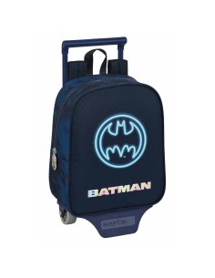 Cartable à roulettes Batman Legendary Blue marine 22 x 27 x 10 cm