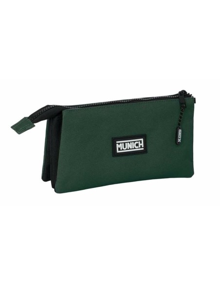 Trousse Fourre-Tout Triple Munich 22 x 12 x 3 cm