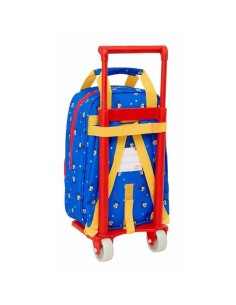 Cartable à roulettes Mickey Mouse 20 x 28 x 8 cm 2