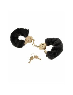 Ensemble Attaches et Menottes Pipedream Noir Doré