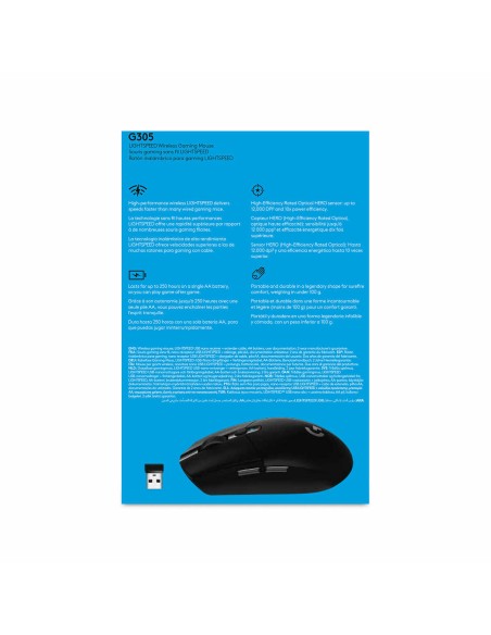 Souris Logitech G305 Noir 12000 dpi