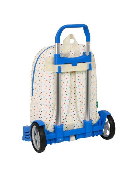 Cartable à roulettes Benetton Topitos (30 x 46 x 14 cm)