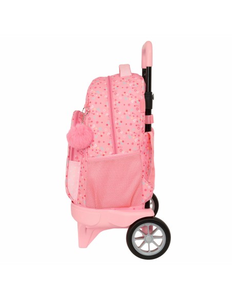 Cartable à roulettes Moos Passion Multicouleur 33 x 45 x 22 cm