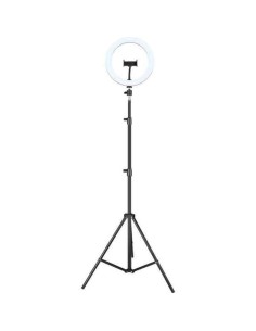Anneau Lumineux pour Selfie iggual IGG317242 Tripode Ø 25 cm
