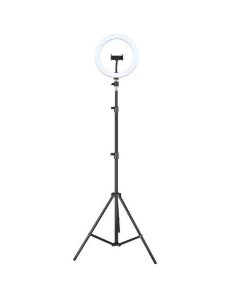 Anneau Lumineux pour Selfie iggual IGG317242 Tripode Ø 25 cm