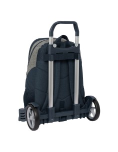 Cartable à roulettes Kappa Dark navy Gris Blue marine 32 x 44 x 16 cm 2