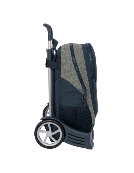 Cartable à roulettes Kappa Dark navy Gris Blue marine 32 x 44 x 16 cm