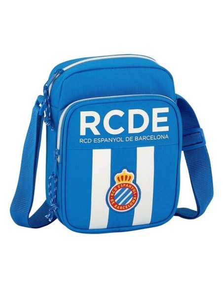 Sac bandoulière RCD Espanyol 611753672 Bleu Blanc (16 x 22 x 6 cm)