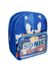 Cartable Sonic Bleu 25 x 3 x 12 cm