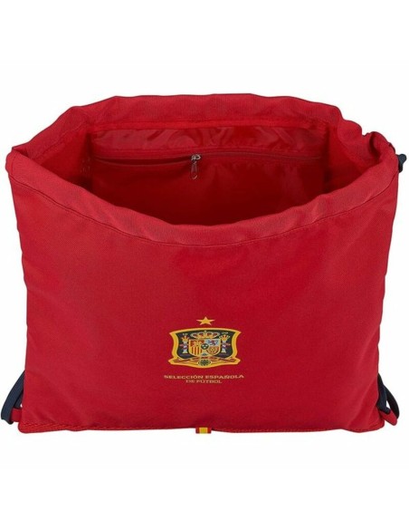 Sac à dos serré par des ficelles RFEF Rouge
