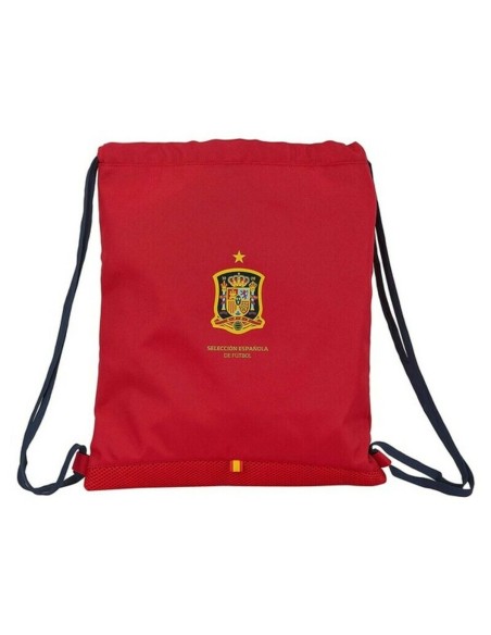 Sac à dos serré par des ficelles RFEF Rouge