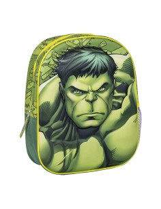 Cartable The Avengers Vert 25 x 31 x 10 cm