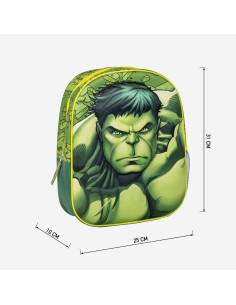 Cartable The Avengers Vert 25 x 31 x 10 cm 2