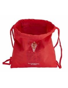 Sac à dos serré par des ficelles Real Sporting de Gijón Rouge 2