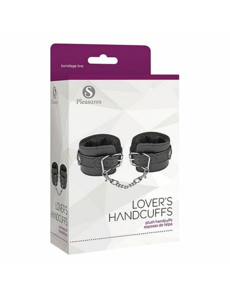 Menottes S Pleasures Lover's Noir Noir/Argenté