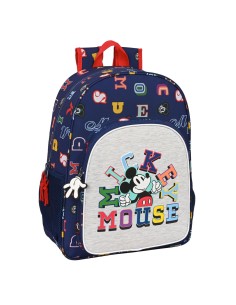 Cartable Mickey Mouse Only One Blue marine 33 x 42 x 14 cm