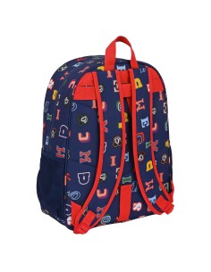 Cartable Mickey Mouse Only One Blue marine 33 x 42 x 14 cm 2