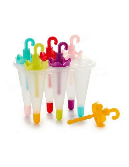 Moule pour Glaces Leknes CN71546-1 Bleu Rouge Vert Violet Orange Rose polypropylène