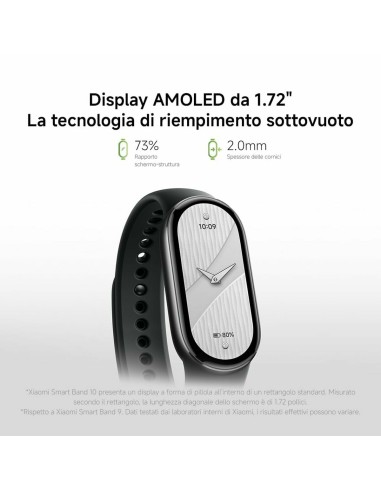 Bracelet d'activités Xiaomi Smart Band 10 Noir