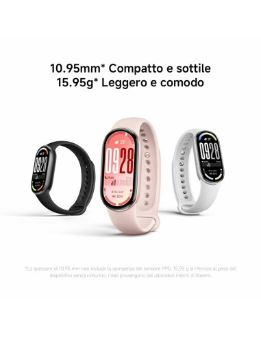 Bracelet d'activités Xiaomi Smart Band 10 Noir