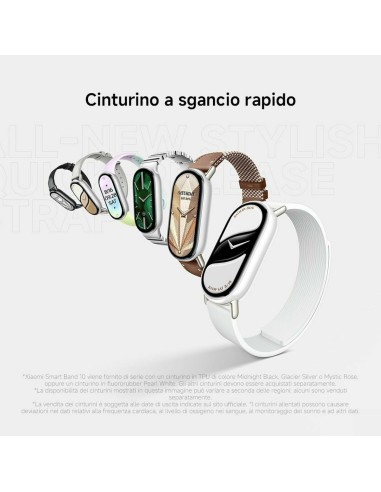 Bracelet d'activités Xiaomi Smart Band 10 Noir