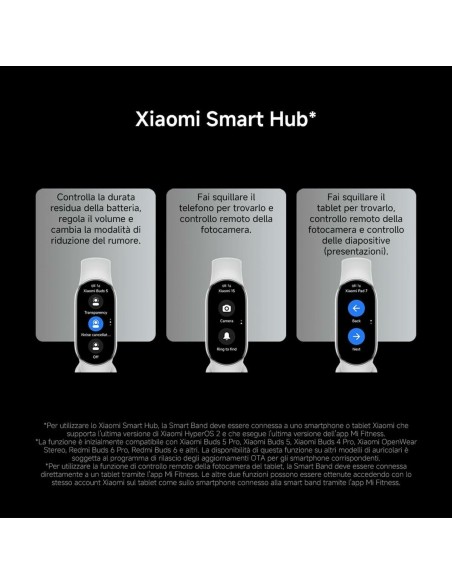 Bracelet d'activités Xiaomi Smart Band 10 Noir