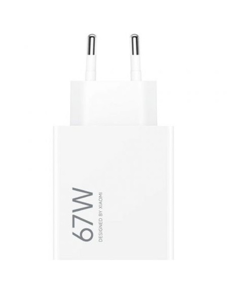Chargeur mural Xiaomi Blanc 67 W