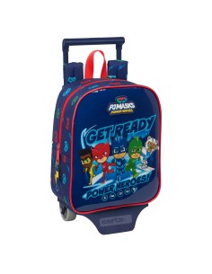 Cartable à roulettes PJ Masks Ready 22 x 27 x 10 cm