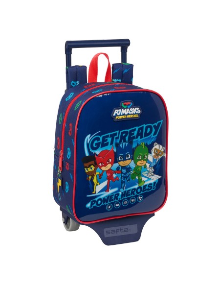 Cartable à roulettes PJ Masks Ready 22 x 27 x 10 cm