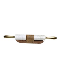 Rouleau Home ESPRIT Métal Marbre Bois d'acacia 48 X 5 X 5 CM